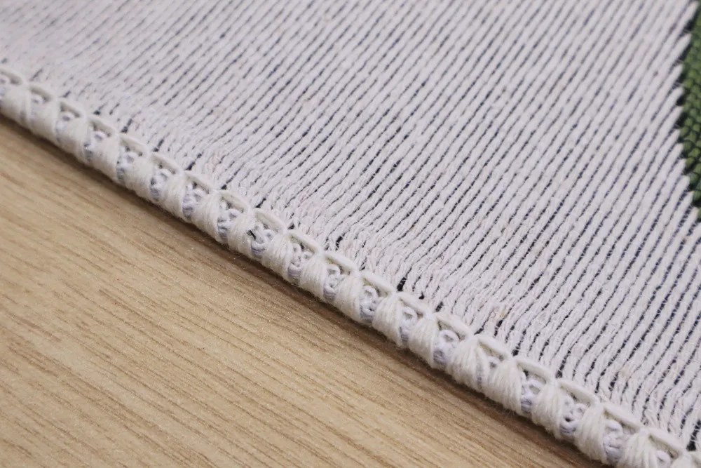 TRHÁK: Detský kusový koberec Natur Dinosaurus, 80x150, zelená, detská izba, Praktik home