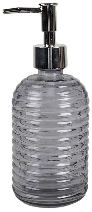 Granitový sklenený dávkovač na mydlo s pumpičkou Tafi - 400 ml