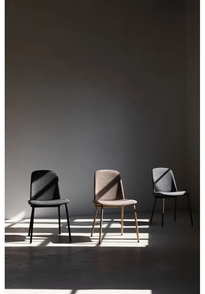 Tmavosivé jedálenské stoličky v súprave 2 ks Clip - Zuiver