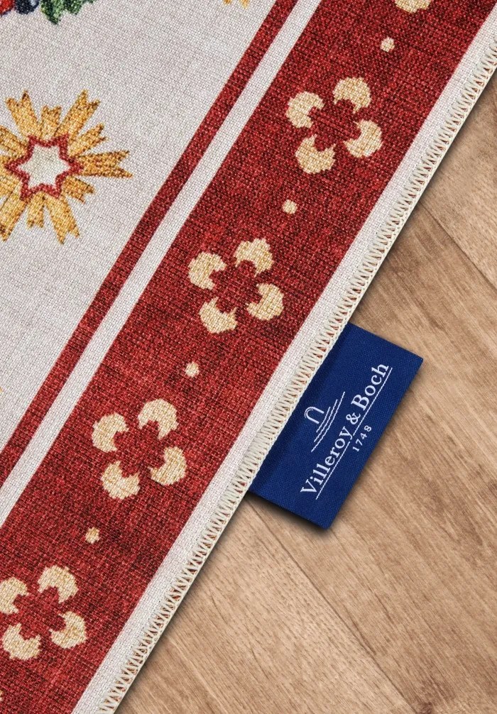 Kusový koberec Villeroy & Boch Toy's delight s potlačou 106192 Red, Multicolor, 50x80, červená, obývacia izba, Villeroy & Boch