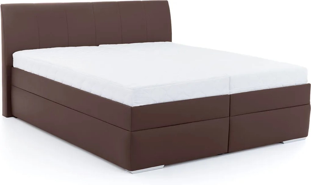 DREVONA Manželská posteľ 180 cm hnedá LIPARI 2, M04
