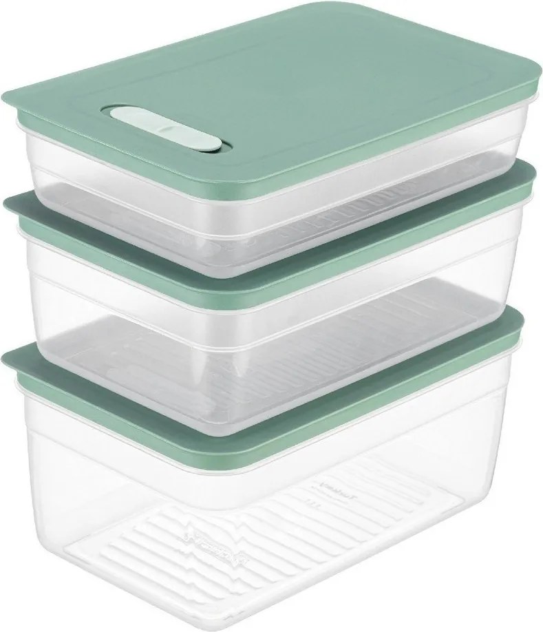 Potravinové škatuľky v súprave 3 ks – Hermia