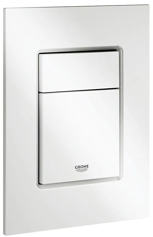 GROHE 37535SH0 - Splachovacie tlačidlo SKATE COSMOPOLITAN S 130 × 172 mm biele