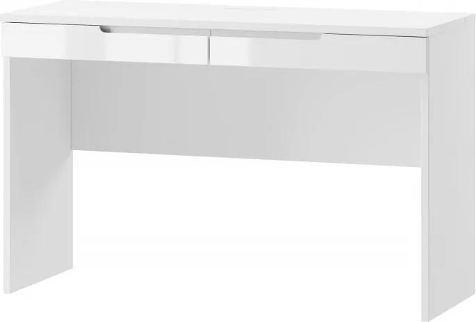 Hector Toaletný stolík Selene 120 cm biely lesklý