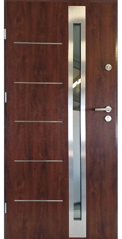 Dvere vchodové Cordoba 90L orech