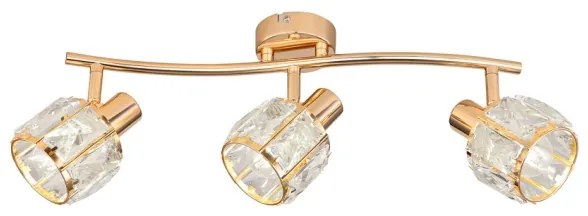 Bodové svietidlo DUBAI 3xE14/40W/230V rose gold