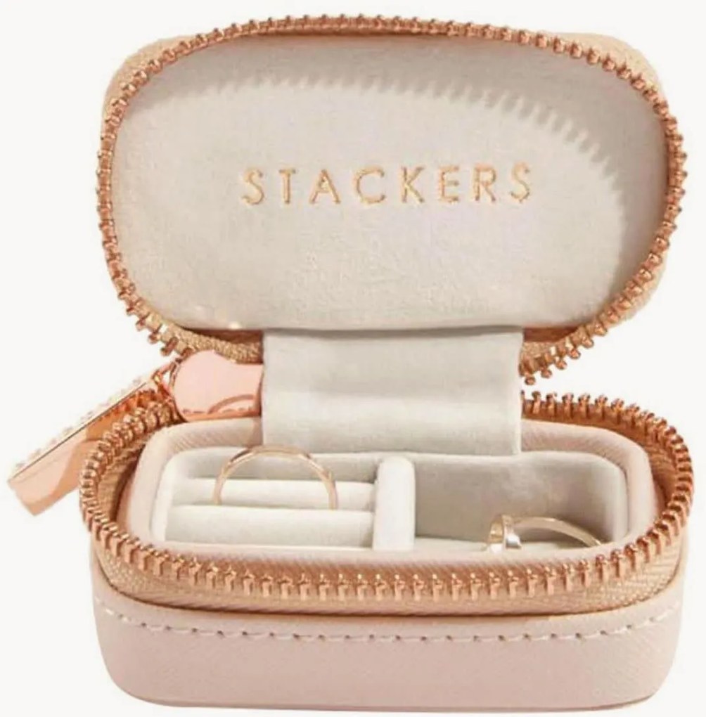 Malá cestovná šperkovnica Blush Pink