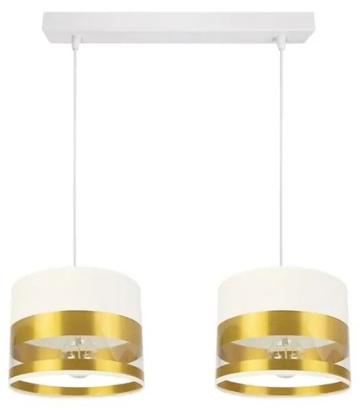 Luster na lanku MILO 2xE27/60W/230V zlatá