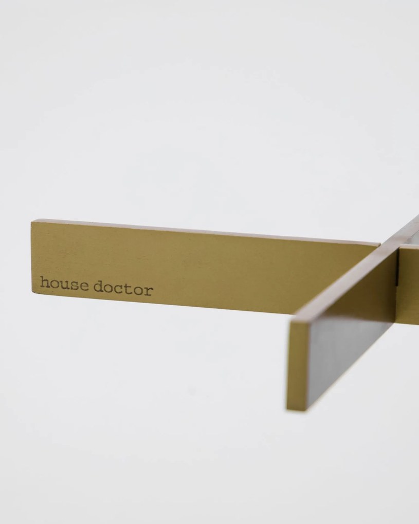 House Doctor Podložka pod hrniec Cros Brushed Brass