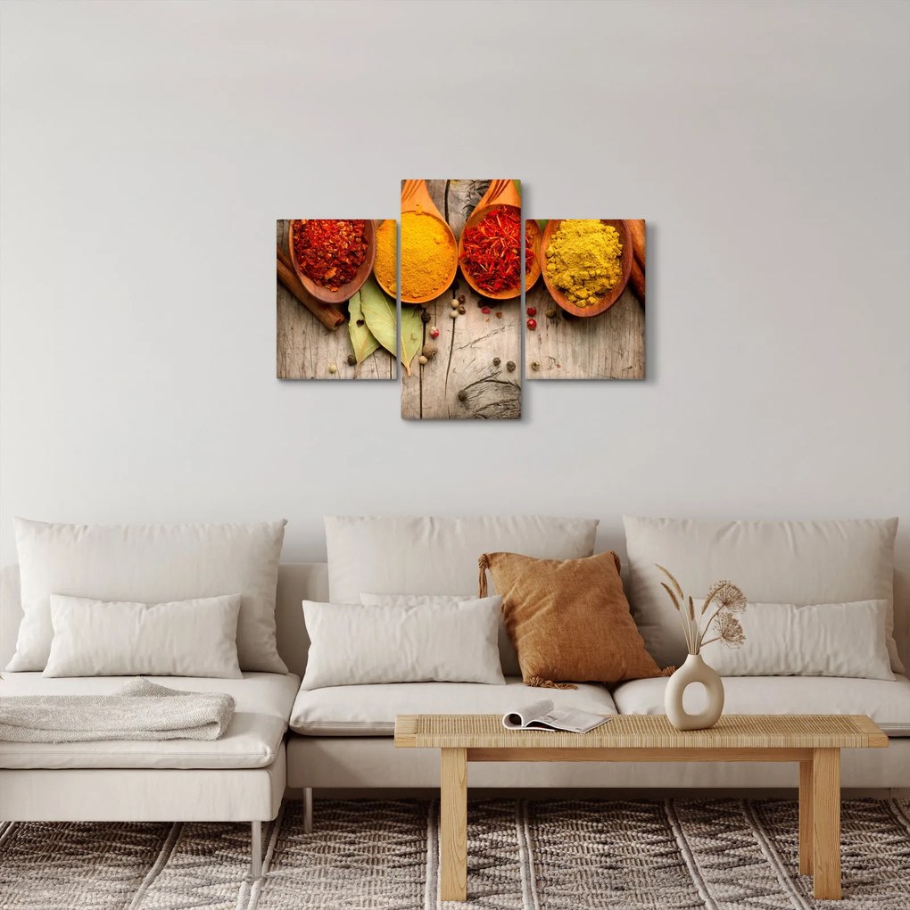 Obraz - Korenie na dreve (90x60 cm)