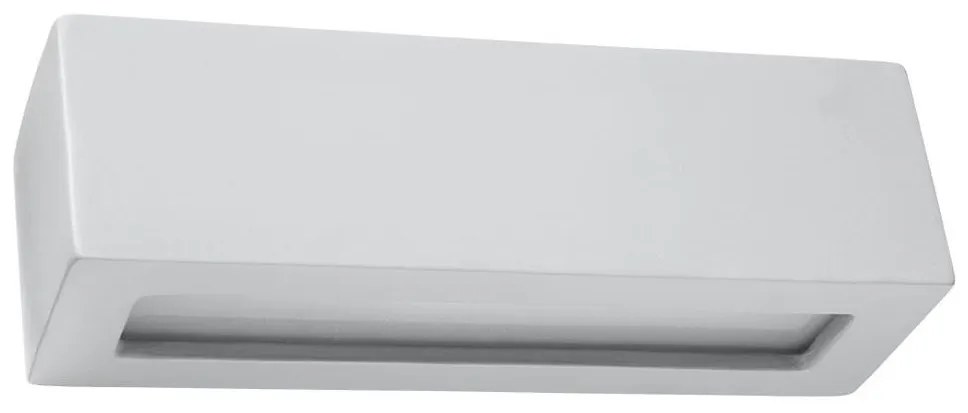 Nástenné svietidlo VEGA 1xE27/60W/230V šedá