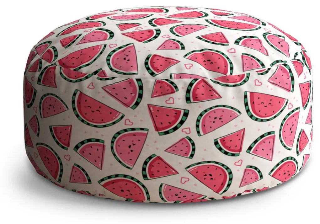 Sablio Taburet Vodný melón: 38x48 cm