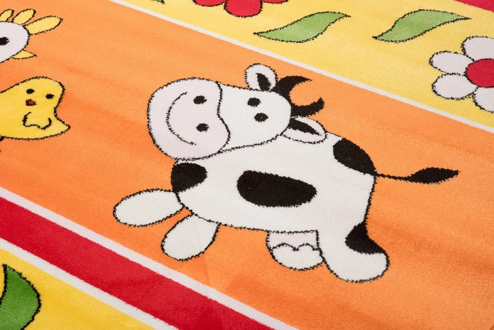 TA Koberec C798B ORANŽOVÝ KINDER CFV Rozmer: 160x220 cm