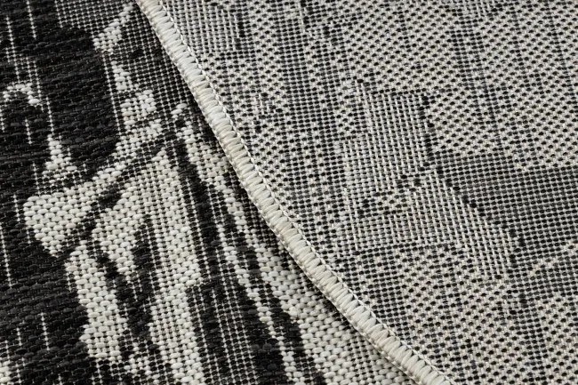 Koberec ORGANIC 2735 krémový / čierny / naturálny