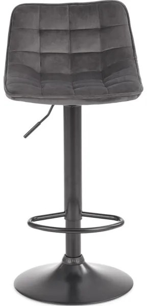 Barová stolička 106x43 cm antracit