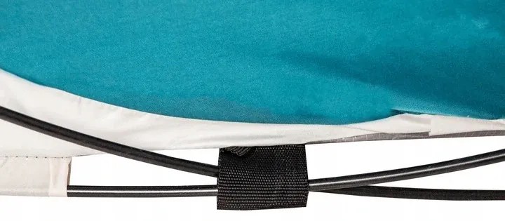 Plážový stan SUNSHADE 120x220 cm, modro-biely