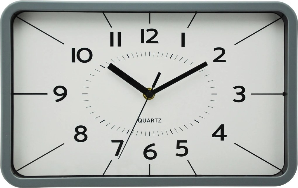 XXXLutz NÁSTENNÉ HODINY sivá 32,5/20,5 cm Ambia Home - Hodiny - 0090070104