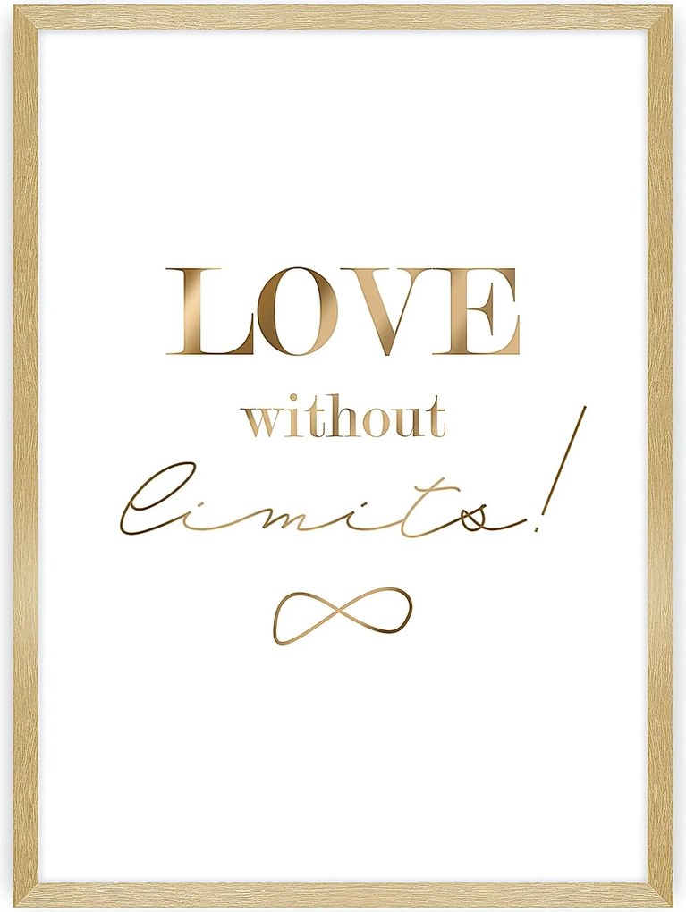 Obraz Love Gold