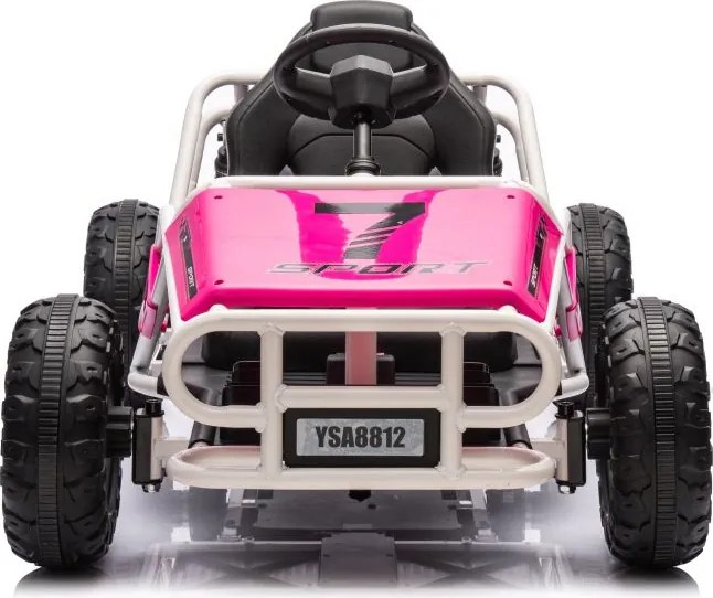 LEAN CARS Batéria Buggy A8812 Pink 24V