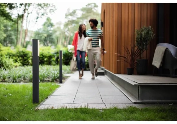 Philips 16489/93/P3 - Vonkajšie stĺpikové svetlo STRATOSPHERE 2xLED/4,5W IP44