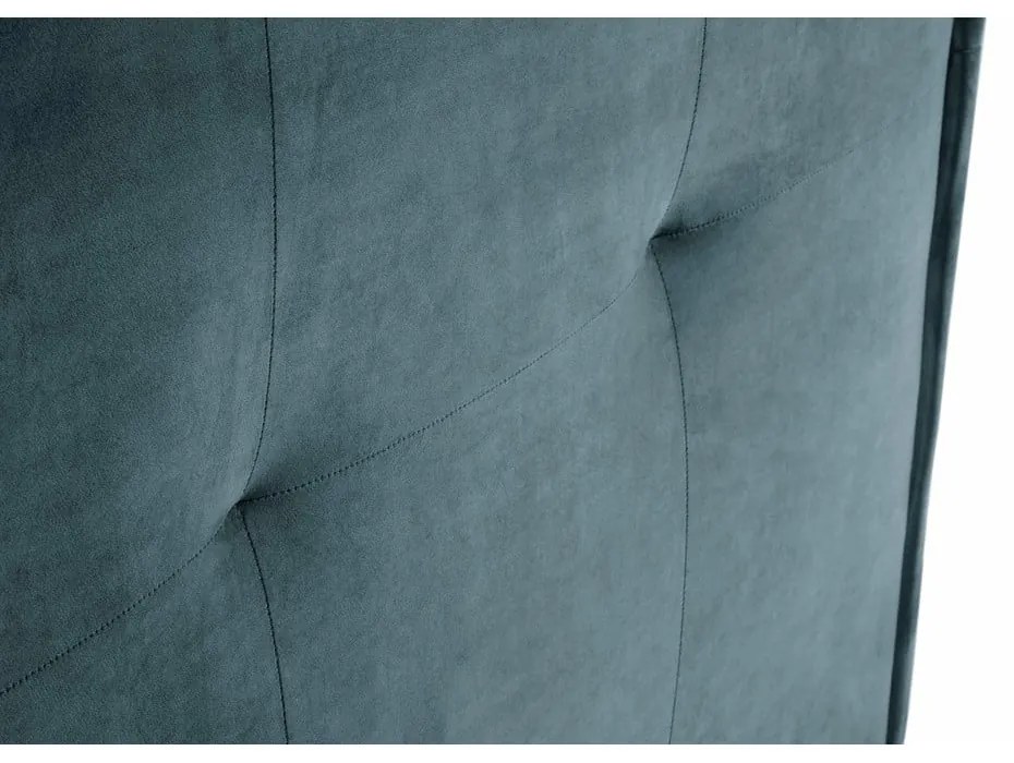 Čelo postele v petrolejovej farbe 160x120 cm Monica – Milo Casa