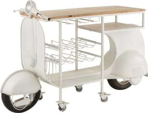 Bar s vinotékou Scooter - 180*64*102 cm