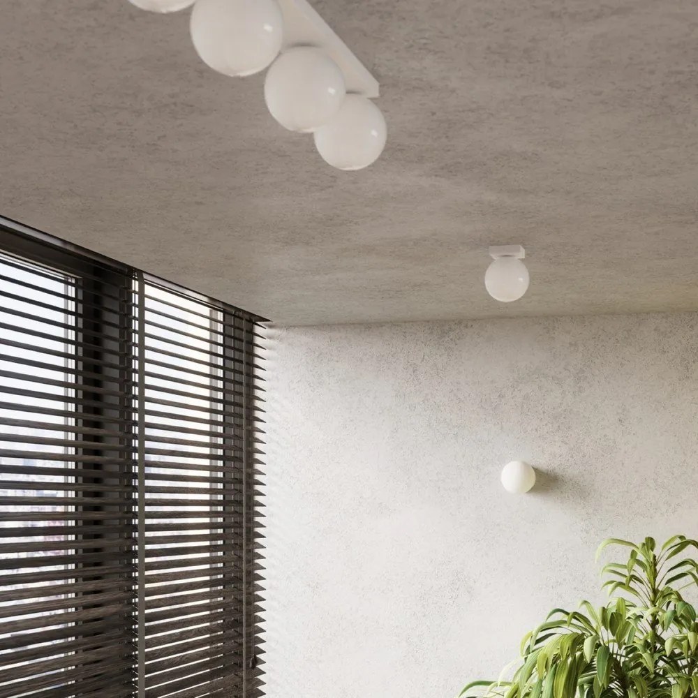 Biele nástenné svietidlo Blaze – Sollux