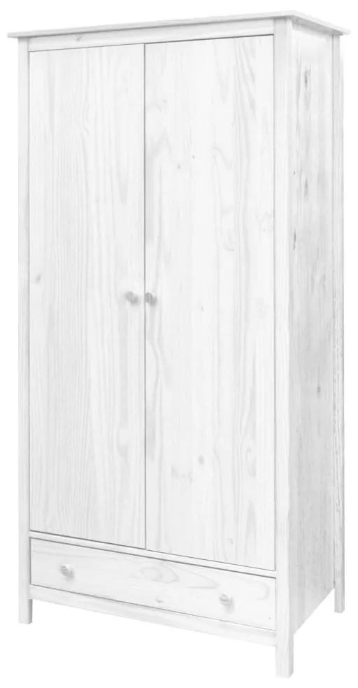 IDEA nábytok Skriňa 2-dverová TORINO biela