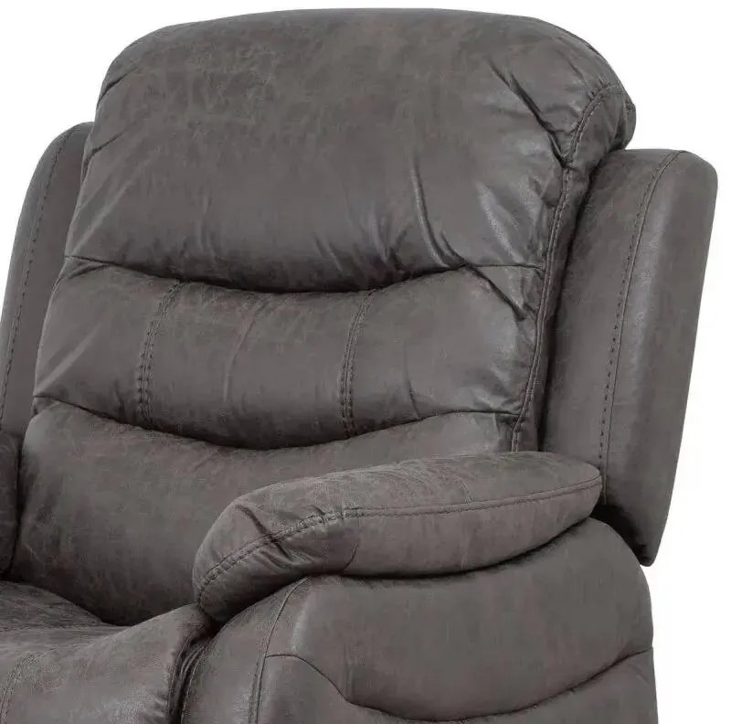 TV-4086 GREY,  Elegantné kreslo v šedej látke