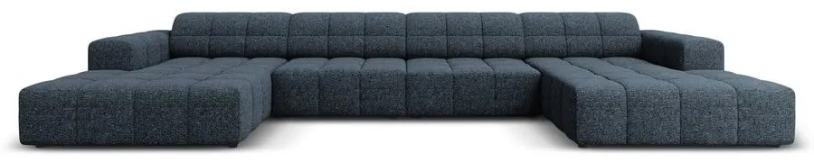 Modrá rohová pohovka (do "U") Chicago – Cosmopolitan Design