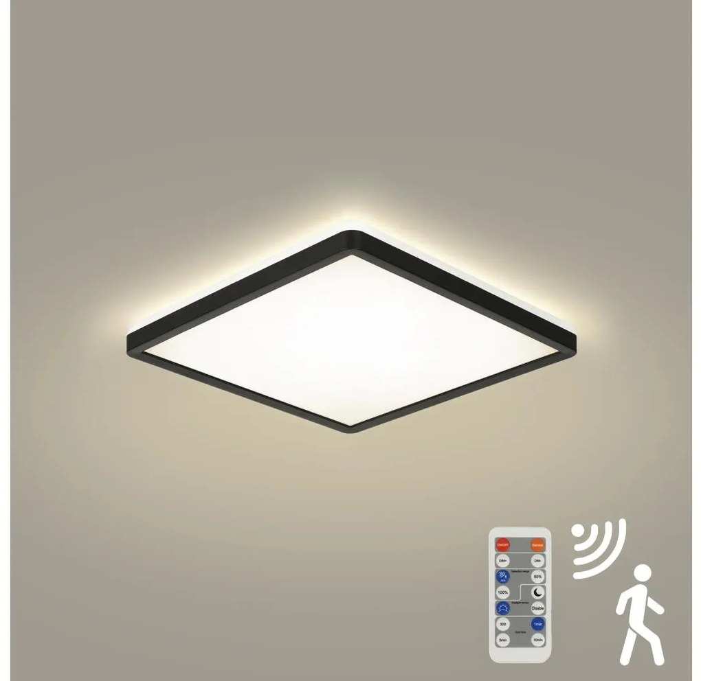 Brilagi-LED stmievateľné svietidlo so senzorom ULTRA SLIM LED/18W/230V 30x30 cm+ BRI241