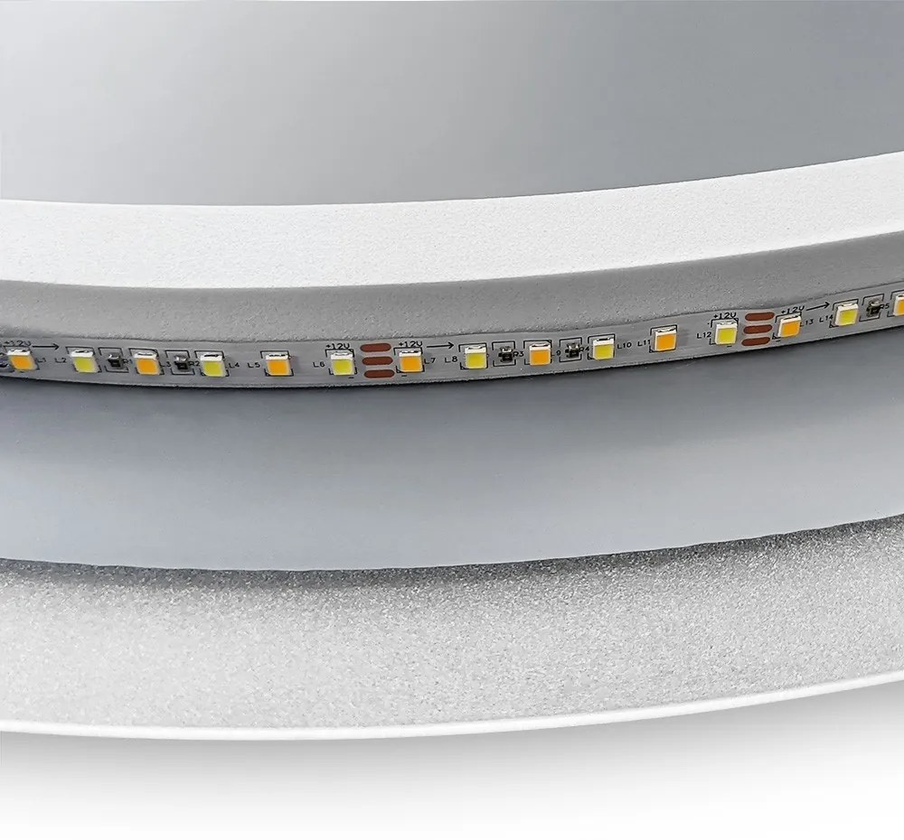 Kulaté dotykové zrcadlo s LED osvětlením FFJ 50 cm