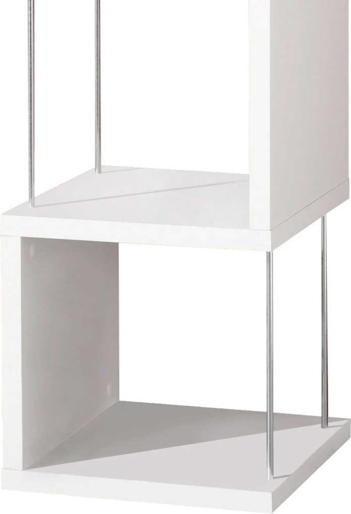 Sconto Regál STICKS biela/kov