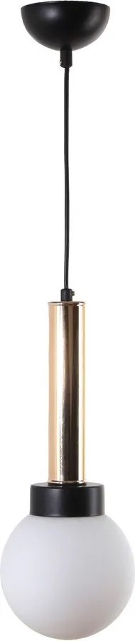 Závesné svietidlo so skleneným tienidlom ø 15 cm Cota – Squid Lighting