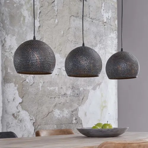 Luster 80-98 3 x Ø25cm Industry - PRODUKT JE SKLADOM U NÁS - 2Ks - Komfort-nábytok
