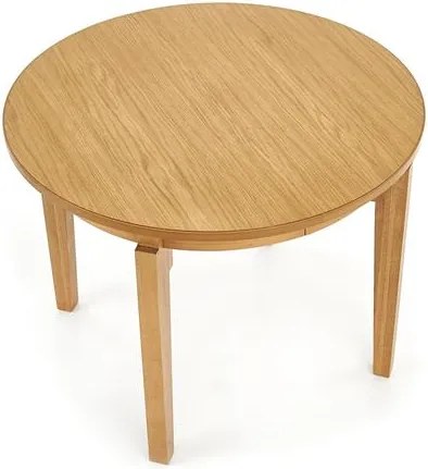 Rozkladací jedálenský stôl 100-200 cm Saras (Dub medový + (pre 6 8 osôb). Vlastná spoľahlivá doprava až k Vám domov. 1048723