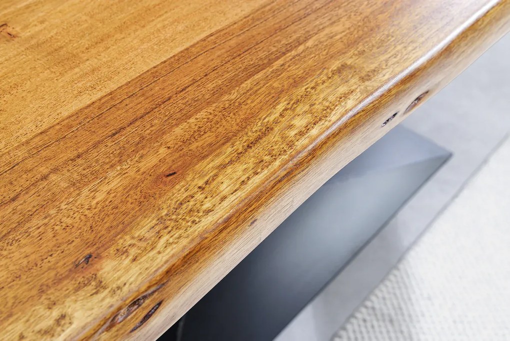 Jedálenský stôl MAMMUT BALANCE 200 cm akáciové drevo 35 mm