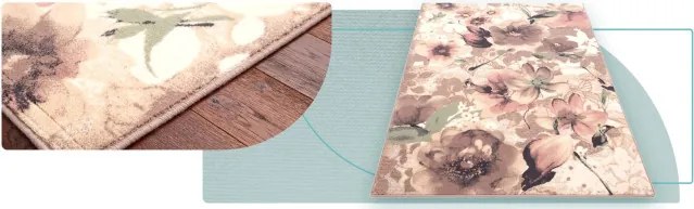 Koberec Agnella Isfahan Marica Pieskový