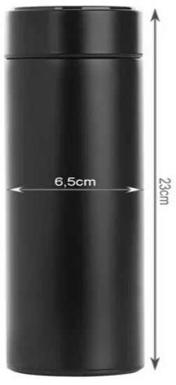 Termoska SMART LCD 500 ml čierna