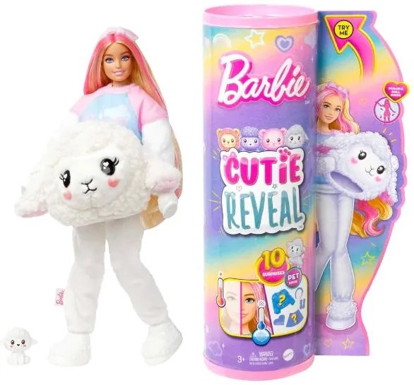 Barbie Bábika v plyšovom kostýme (ovce) (100381532)