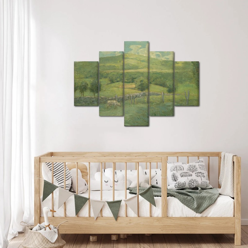 Obraz - Julian Alden Weir, Obweebetuck, reprodukcia (150x105 cm)