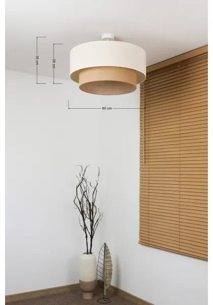 Brilagi - LED Prisadený luster BOHO ŠTÝL 3xE27/15W/230V pr. 60 cm