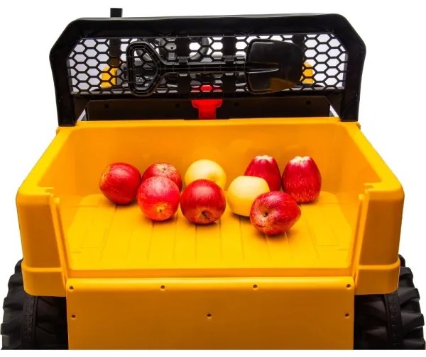 Elektrické autíčko CAT 60W/7500 mAh žltá/čierna + DO