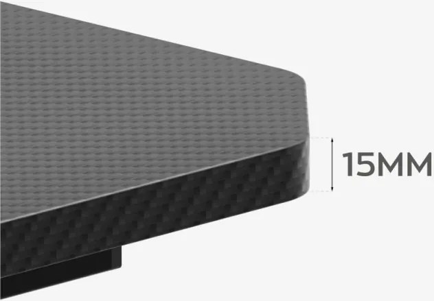 Herný rohový stôl Hero 7.3 čierny