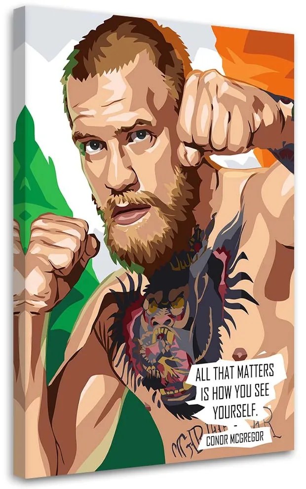 Gario Obraz na plátne Conor McGregor - Nikita Abakumov Rozmery: 70 x 100 cm