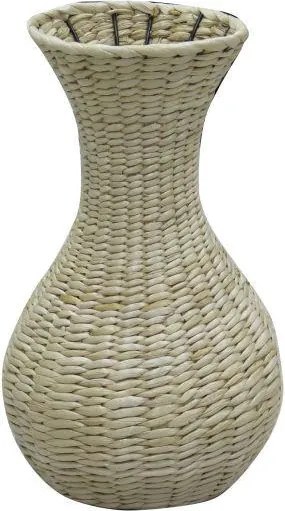 XXXLutz PRÚTENÁ VÁZA, kov, prírodné materiály, 40 cm Landscape - Vázy - 008779003501