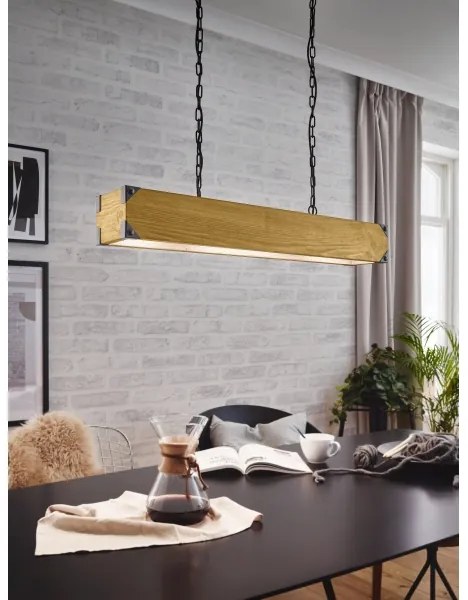 Eglo 43159 - Luster na reťazi HARBOROUGH 4xE27/40W/230V