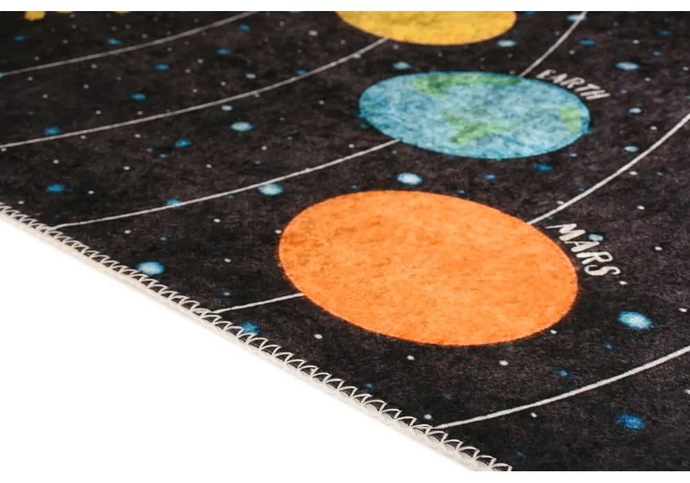 Prateľný detský hrací koberec 120x180 cm Solar System – Vitaus