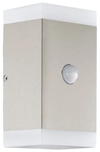 Eglo 75546 - LED Vonkajšie nástenné svietidlo so senzorom 2xGU10/4,6W/230V IP44