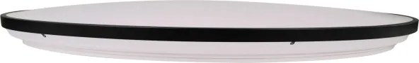LED Stmievateľné stropné svietidlo KERN LED/100W/230V pr. 100 cm čierne + DO